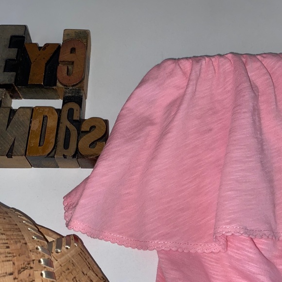 🌴LILLY PULITZER ‘Wiley” Ruffle Top Tube Top in Pale Pink - Picture 10 of 10